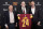 New Commanders head coach Dan Quinn, managing partner Josh Harris and general manager Adam Peters