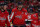 WASHINGTON, DC - MARCH 03: Alex Ovechkin #8 of the Washington Capitals reacts against the Arizona Coyotes at Capital One Arena on March 03, 2024 in Washington, DC. (Photo by Patrick Smith/Getty Images)
