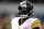 INGLEWOOD, CA - OCTOBER 22: Pittsburgh Steelers offensive tackle Chukwuma Okorafor (76) warms up prior to an NFL regular season game between the Pittsburgh Steelers and the Los Angeles Rams on October 22, 2023, at SoFi Stadium in Inglewood, CA. (Photo by Brandon Sloter/Icon Sportswire via Getty Images)