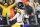 BALTIMORE, MARYLAND - JANUARY 06: Diontae Johnson #18 of the Pittsburgh Steelers reacts after scoring a touchdown in the fourth quarter of a game against the Baltimore Ravens at M&T Bank Stadium on January 06, 2024 in Baltimore, Maryland. (Photo by Patrick Smith/Getty Images)