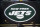 EAST RUTHERFORD, NJ - DECEMBER 10: A New York Jets logo is on display during game featuring the Houston Texans and the New York Jets on December 10, 2023 at MetLife Stadium in East Rutherford, NJ. (Photo by John Rivera/Icon Sportswire via Getty Images)