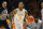 basketball KNOXVILLE, TN - MARCH 09: Tennessee Volunteers guard Zakai Zeigler (5) brings the ball up court during the college basketball game between the Tennessee Volunteers and the Kentucky Wildcats on March 9, 2024, at Food City Center in Knoxville, TN. (Photo by Bryan Lynn/Icon Sportswire via Getty Images)