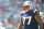 MIAMI GARDENS, FL - OCTOBER 29: New England Patriots offensive tackle Trent Brown (77) walks toward the team bench during the game between the New England Patriots and the Miami Dolphins on Sunday, October 29, 2023 at Hard Rock Stadium, Miami Gardens, Fla. (Photo by Peter Joneleit/Icon Sportswire via Getty Images)