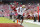 NORMAN, OKLAHOMA - OCTOBER 21:  Wide receiver Javon Baker #1 of the UCF Knights makes a one-handed catch in the end zone but lands with his foot out of bounds against defensive back Woodi Washington #5 of the Oklahoma Sooners late in the fourth quarter at Gaylord Family Oklahoma Memorial Stadium on October 21, 2023 in Norman, Oklahoma.  (Photo by Brian Bahr/Getty Images)