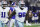 ARLINGTON, TEXAS - NOVEMBER 12: Neville Gallimore #96 of the Dallas Cowboys celebrates after a sack during the first half of the game against the New York Giants at AT&T Stadium on November 12, 2023 in Arlington, Texas. (Photo by Sam Hodde/Getty Images)