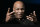 PRODEA LED STUDIOS, TURIN, ITALY - 2024/02/07: Mike Tyson, American former professional boxer, gestures during a press conference for 'Bunny-Man' film. 'Bunny-Man' is a new film made 95% in virtual production, most of the film will be shot in Turin. (Photo by Nicolò Campo/LightRocket via Getty Images)