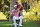 PONTE VEDRA BEACH, FLORIDA - MARCH 15: Scottie Scheffler is looked for an injury before playing the 14th hole during the second round of THE PLAYERS Championship at Stadium Course at TPC Sawgrass on March 15, 2024 in Ponte Vedra Beach, Florida. (Photo by Ben Jared/PGA TOUR via Getty Images)