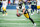SEATTLE, WASHINGTON - DECEMBER 31: George Pickens #14 of the Pittsburgh Steelers catches the ball during the fourth quarter of the game against the Seattle Seahawks at Lumen Field on December 31, 2023 in Seattle, Washington. (Photo by Jane Gershovich/Getty Images)