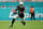 MIAMI GARDENS, FL - NOVEMBER 19: Las Vegas Raiders running back Josh Jacobs (8) runs after a catch in the second half during the game between the Las Vegas Raiders and the Miami Dolphins on Sunday, November 19, 2023 at Hard Rock Stadium, Miami, Fla. (Photo by Peter Joneleit/Icon Sportswire via Getty Images)