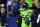 SEATTLE, WASHINGTON - NOVEMBER 23: Jordyn Brooks #56 of the Seattle Seahawks celebrates as he scores a touchdown after intercepting a pass from Brock Purdy #13 of the San Francisco 49ers in the third quarter at Lumen Field on November 23, 2023 in Seattle, Washington. (Photo by Jane Gershovich/Getty Images)