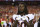 KANSAS CITY, MO - OCTOBER 12: Jerry Jeudy #10 of the Denver Broncos looks on from the sideline during the national anthem prior to an NFL football game against the Kansas City Chiefs at GEHA Field at Arrowhead Stadium on October 12, 2023 in Kansas City, Missouri. (Photo by Perry Knotts/Getty Images)