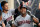 ANAHEIM, CA - SEPTEMBER 09: Cleveland Guardians designated hitter Jose Ramirez (11) in the dugout after hitting a solo home run in the first inning of an MLB baseball game against the Los Angeles Angels played on September 9, 2023 at Angel Stadium in Anaheim, CA. (Photo by John Cordes/Icon Sportswire via Getty Images)