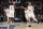 MEMPHIS, TENNESSEE - MARCH 24: Emanuel Sharp #21 and Jamal Shead #1 of the Houston Cougars high five during the first half against the Texas A&M Aggies in the second round of the NCAA Men's Basketball Tournament at FedExForum on March 24, 2024 in Memphis, Tennessee. (Photo by Justin Ford/Getty Images)