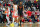 LAS VEGAS, NV - MARCH 14: USC Trojans guard Isaiah Collier (1) reacts to a traveling call during the quarterfinal game of the men's Pac-12 Tournament between the USC Trojans and the Arizona Wildcats on March 14, 2024, at the T-Mobile Arena in Las Vegas, NV. (Photo by Brian Rothmuller/Icon Sportswire via Getty Images)