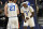 LAS VEGAS, NEVADA - MARCH 13: Adem Bona #3 of the UCLA Bruins reacts after a shot against the Oregon State Beavers during the second half of a first round game in the Pac-12 Conference basketball tournament at T-Mobile Arena on March 13, 2024 in Las Vegas, Nevada. The Bruins defeated the Beavers 67-57. (Photo by David Becker/Getty Images)