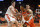 CLEMSON, SOUTH CAROLINA - MARCH 05: Judah Mintz #3 of the Syracuse Orange drives to the basket against PJ Hall #24 of the Clemson Tigers in the first half at Littlejohn Coliseum on March 05, 2024 in Clemson, South Carolina. (Photo by Eakin Howard/Getty Images)