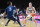 IOWA CITY, IA - FEBRUARY 27: Iowa forward Payton Sandfort (20) passes the ball as \ps23\ defends during a college basketball game between the Penn State Nittany Lions and the Iowa Hawkeyes on February 27, 2024, at Carver-Hawkeye Arena in Iowa City, IA. (Photo by Keith Gillett/Icon Sportswire via Getty Images)