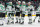 SAN JOSE, CAMARCH 26: Scott Wedgewood #41 of the Dallas Stars celebrates a win with Radek Faksa #12 at SAP Center on March 26, 2024 (Photo by Panayiota Good/San Jose Sharks)