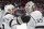 VANCOUVER, CANADA - MARCH 25: Viktor Arvidsson #33 and Cam Talbot #39 of the Los Angeles Kings celebrate after winning their NHL game against the Vancouver Canucks at Rogers Arena on March 25, 2024 in Vancouver, British Columbia, Canada. Los Angeles won 3-2. (Photo by Jeff Vinnick/NHLI via Getty Images)