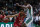 Bourg-en-Bresse's French forward Zaccharie Risacher (L) dribbles the ball past Nanterre's Joel Ayayi (R) during the French Ligue Nationale de Basket (LNB) Pro A match between Nanterre 92 and JL Bourg (Bourg-en-Bresse), at the Palais des Sports in Nanterre, on the western outskirts of Paris, on March 23, 2024. (Photo by Ian LANGSDON / AFP) (Photo by IAN LANGSDON/AFP via Getty Images)