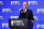 INDIANAPOLIS, INDIANA - FEBRUARY 17: NBA Commissioner Adam Silver speaks to the media at Lucas Oil Stadium on February 17, 2024 in Indianapolis, Indiana. NOTE TO USER: User expressly acknowledges and agrees that, by downloading and or using this photograph, User is consenting to the terms and conditions of the Getty Images License Agreement. (Photo by Justin Casterline/Getty Images)