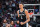 SAN ANTONIO, TX - MARCH 29: Victor Wembanyama #1 of the San Antonio Spurs celebrates during the game against the New York Knicks on March 29, 2024 at the Frost Bank Center in San Antonio, Texas. NOTE TO USER: User expressly acknowledges and agrees that, by downloading and or using this photograph, user is consenting to the terms and conditions of the Getty Images License Agreement. Mandatory Copyright Notice: Copyright 2024 NBAE (Photos by Michael Gonzales/NBAE via Getty Images)