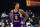 EL SEGUNDO, CA - MARCH 5: Jalen Hood-Schifino #0 of the South Bay Lakers looks on during the game against the Iowa Wolves on March 5, 2024 at UCLA Health Training Center in El Segundo, California. NOTE TO USER: User expressly acknowledges and agrees that, by downloading and or using this photograph, User is consenting to the terms and conditions of the Getty Images License Agreement. Mandatory Copyright Notice: Copyright 2024 NBAE (Photo by Adam Pantozzi/NBAE via Getty Images)