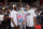 LAS VEGAS, NV - AUGUST 12: Lonzo Ball of the Chicago Bulls, LaMelo Ball #2 of the Charlotte Hornets poses for a photo with their father, LaVar Ball during the 2021 Las Vegas Summer League on August 12, 2021 at the Cox Pavilion in Las Vegas, Nevada. NOTE TO USER: User expressly acknowledges and agrees that, by downloading and/or using this Photograph, user is consenting to the terms and conditions of the Getty Images License Agreement. Mandatory Copyright Notice: Copyright 2021 NBAE (Photo by David Dow/NBAE via Getty Images)