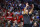 DALLAS, TEXAS - MARCH 29: Head coach Kelvin Sampson of the Houston Cougars coaches from the bench during the 1st half of the Sweet 16 round of the NCAA Men's Basketball Tournament game against Duke Blue Devils at American Airlines Center on March 29, 2024 in Dallas, Texas. (Photo by Carmen Mandato/Getty Images)