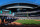 SEATTLE, WA - JULY 11: A general view of the field as the National and American League teams stand for the national anthem before 93rd MLB All-Star Game presented by Mastercard at T-Mobile Park on Tuesday, July 11, 2023 in Seattle, Washington. (Photo by Mary DeCicco/MLB Photos via Getty Images)