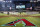 PHOENIX, AZ - MARCH 28: A general view of Chase Field during pregame ceremonies prior to the game between the Colorado Rockies and the Arizona Diamondbacks on Thursday, March 28, 2024 in Phoenix, Arizona. (Photo by Chris Coduto/MLB Photos via Getty Images)