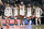 LAS VEGAS, NEVADA - MARCH 15: Myles Rice #2, Jaylen Wells #0, Isaac Jones #13, Kymany Houinsou #31 and Andrej Jakimovski #23 of the Washington State Cougars walk on the court after a timeout against the Colorado Buffaloes in the second half of a semifinal game during the the Pac-12 Conference basketball tournament at T-Mobile Arena on March 15, 2024 in Las Vegas, Nevada. The Buffaloes defeated the Cougars 58-52. (Photo by David Becker/Getty Images)