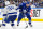 TORONTO, ON - APRIL 3: John Tavares #91 of the Toronto Maple Leafs skates with puck against the Tampa Bay Lightning during the third period at Scotiabank Arena on April 3, 2024 in Toronto, Ontario, Canada. (Photo by Kevin Sousa/NHLI via Getty Images)