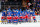 NEW YORK, NEW YORK - APRIL 07: The New York Rangers celebrate a 5-2 win against the Montreal Canadiens at Madison Square Garden on April 7, 2024 in New York City. (Photo by Jared Silber/NHLI via Getty Images)