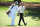 AUGUSTA, GEORGIA - APRIL 13: Tiger Woods with his caddie, Lance Bennett, on the third hole during the third round of Masters Tournament at Augusta National Golf Club on April 13, 2024 in Augusta, Georgia. (Photo by Ben Jared/PGA TOUR via Getty Images)