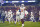 FORT WORTH, TX - NOVEMBER 11:Texas Longhorns tight end Ja'Tavion Sanders (0) runs onto the field before a game between the Texas Longhorns and TCU Horned Frogs college football game on November 11, 2023 at Amon G. Carter Stadium in Fort Worth, TX. (Photo by Chris Leduc/Icon Sportswire via Getty Images)