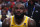 NEW ORLEANS, LA - APRIL 16: LeBron James #23 of the Los Angeles Lakers looks on during the game against the New Orleans Pelicans during the 2024 Play-In Tournament on April 16, 2024 at the Smoothie King Center in New Orleans, Louisiana. NOTE TO USER: User expressly acknowledges and agrees that, by downloading and or using this Photograph, user is consenting to the terms and conditions of the Getty Images License Agreement. Mandatory Copyright Notice: Copyright 2024 NBAE (Photo by Jeff Haynes/NBAE via Getty Images)