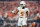 ARLINGTON, TX - DECEMBER 02: Texas Longhorns wide receiver Adonai Mitchell (5) points during the Big 12 Championship game between the Texas Longhorns and the Oklahoma State Cowboys   on December 02, 2023 at AT&T Stadium in Arlington, TX. (Photo by Chris Leduc/Icon Sportswire via Getty Images)