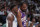 MINNEAPOLIS, MN - APRIL 20: Anthony Edwards #5 of the Minnesota Timberwolves and Kevin Durant #35 of the Phoenix Suns speak during Round One Game One of the 2024 NBA Playoffs on April 20, 2024 at Target Center in Minneapolis, Minnesota. NOTE TO USER: User expressly acknowledges and agrees that, by downloading and or using this Photograph, user is consenting to the terms and conditions of the Getty Images License Agreement. Mandatory Copyright Notice: Copyright 2024 NBAE (Photo by Jordan Johnson/NBAE via Getty Images)