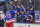 NEW YORK, NEW YORK - APRIL 21: Matt Rempe #73 of the New York Rangers celebrates his second period goal against the Washington Capitals in Game One of the First Round of the 2024 Stanley Cup Playoffs at Madison Square Garden on April 21, 2024 in New York City. (Photo by Bruce Bennett/Getty Images)