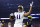 HOUSTON, TEXAS - JANUARY 08: Jalen McMillan #11 of the Washington Huskies celebrates after catching a pass for a touchdown against Mike Sainristil #0 of the Michigan Wolverines in the second quarter during the 2024 CFP National Championship game at NRG Stadium on January 08, 2024 in Houston, Texas. (Photo by Maddie Meyer/Getty Images)