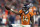 DENVER, COLORADO - NOVEMBER 26: Courtland Sutton #14 of the Denver Broncos reacts as he signals for a first down after competing a pass during an NFL football game between the Denver Broncos and the Cleveland Browns at Empower Field At Mile High on November 26, 2023 in Denver, Colorado. (Photo by Michael Owens/Getty Images)