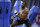 INDIANAPOLIS, INDIANA - FEBRUARY 29: Javontae Jean-Baptiste #DL37 of Notre Dame participates in a drill during the NFL Combine at Lucas Oil Stadium on February 29, 2024 in Indianapolis, Indiana. (Photo by Kevin Sabitus/Getty Images)
