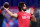 INDIANAPOLIS, INDIANA - MARCH 02: Sam Hartman #QB02 of Notre Dame participates in a drill during the NFL Combine at Lucas Oil Stadium on March 02, 2024 in Indianapolis, Indiana. (Photo by Stacy Revere/Getty Images)