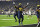 HOUSTON, TEXAS - JANUARY 08: Trente Jones #53 of the Michigan Wolverines celebrates during the first quarter of the 2024 CFP National Championship game against the Washington Huskies at NRG Stadium on January 08, 2024 in Houston, Texas. (Photo by Alika Jenner/Getty Images)