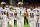 HOUSTON, TEXAS - JANUARY 8: Rome Odunze #1 of the Washington Huskies takes the field against the Michigan Wolverines during the 2024 CFP National Championship game at NRG Stadium on January 8, 2024 in Houston, Texas. (Photo by Jamie Schwaberow/Getty Images)