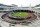 LOUISVILLE, KENTUCKY - APRIL 28: The redesigned paddock is pictured during the morning training for the Kentucky Derby at Churchill Downs on April 28, 2024 in Louisville, Kentucky. (Photo by Andy Lyons/Getty Images)