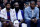 LOS ANGELES, CALIFORNIA - APRIL 12: (L-R) Paul George #13, James Harden #1 and Kawhi Leonard #2 of the LA Clippers watch play from the bench during a 110-109 loss to the Utah Jazz at Crypto.com Arena on April 12, 2024 in Los Angeles, California. User is consenting to the terms and conditions of the Getty Images License Agreement.  (Photo by Harry How/Getty Images)