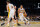 LOS ANGELES, CA - APRIL 28: Darius Morris #1 of the Los Angeles Lakers drives off a screen by teammate Pau Gasol #16 against Manu Ginobili #20 of the San Antonio Spurs in Game Four of the Western Conference Quarterfinals during the 2013 NBA Playoffs at Staples Center on April 28, 2013 in Los Angeles, California. NOTE TO USER: User expressly acknowledges and agrees that, by downloading and/or using this Photograph, user is consenting to the terms and conditions of the Getty Images License Agreement. Mandatory Copyright Notice: Copyright 2013 NBAE (Photo by Noah Graham/NBAE via Getty Images)