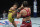 RIO DE JANEIRO, BRAZIL - MAY 04: (L-R) Iasmin Lucindo of Brazil kicks Karolina Kowalkiewicz of Poland in a strawweight bout during the UFC 301 event at Farmasi Arena on May 04, 2024 in Rio de Janeiro, Brazil.  (Photo by Alexandre Loureiro/Zuffa LLC via Getty Images)